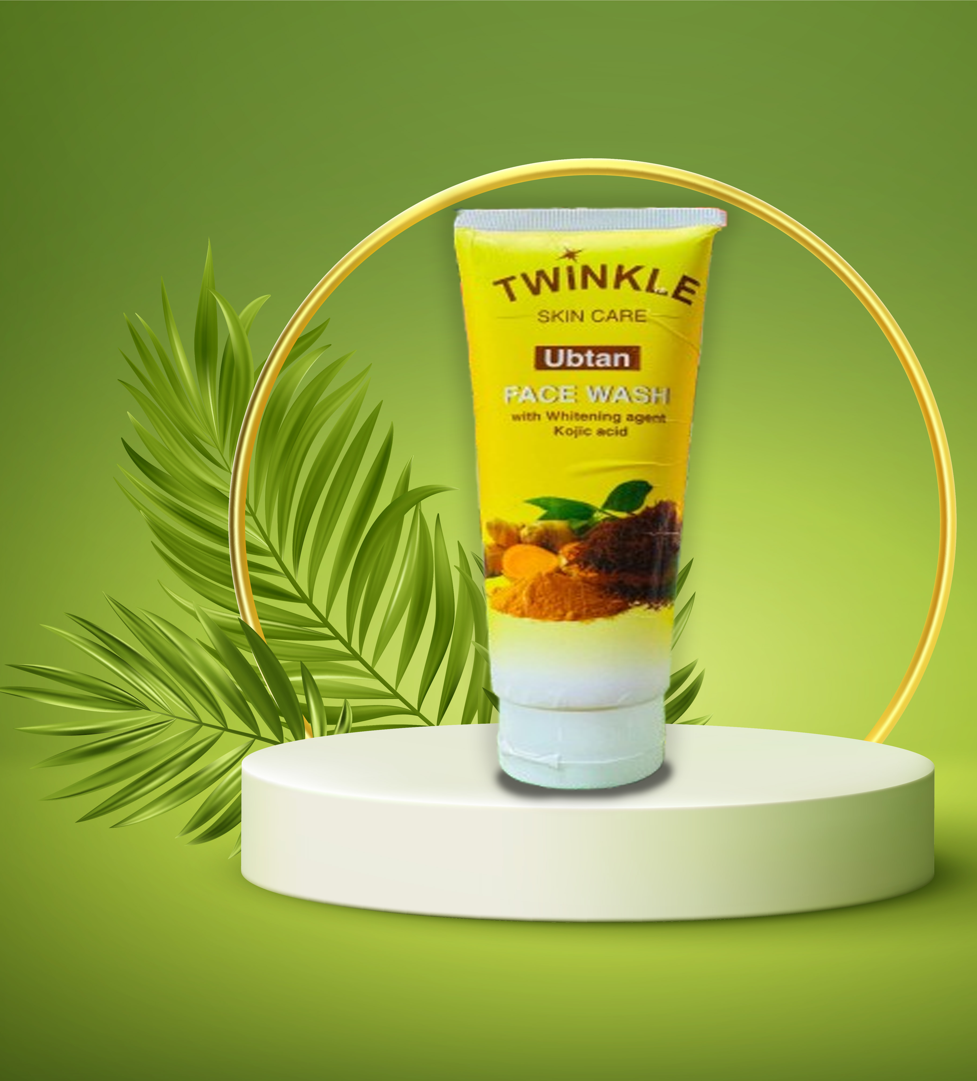 Twinkle Skincare Ubtan Facewash: Natural Glow and Deep Cleanse